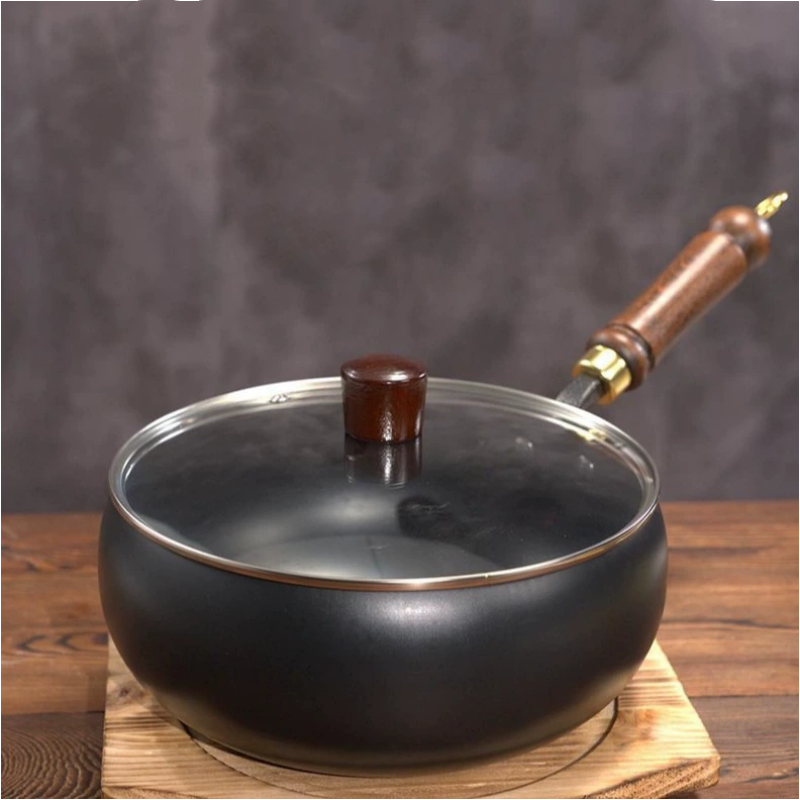 🔥 🔥 Assurance qualité + Poêle en fer épais à revêtement non toxique 🎁 C'est le dernier jour des soldes !