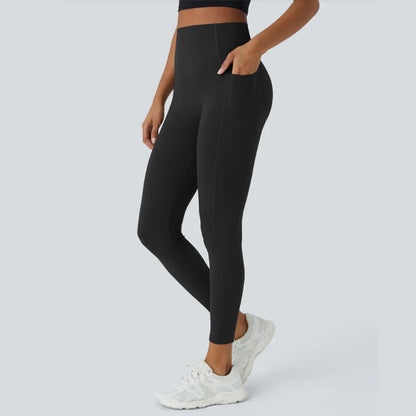 💕2025 VENTE À CHAUD 50% DE RÉDUCTION🌸Leggings d'entraînement à taille haute pour le contrôle de l'abdomen avec poche latérale