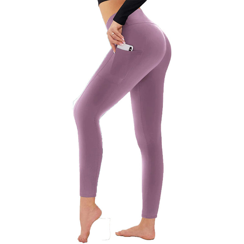 💕2025 VENTE À CHAUD 50% DE RÉDUCTION🌸Leggings d'entraînement à taille haute pour le contrôle de l'abdomen avec poche latérale