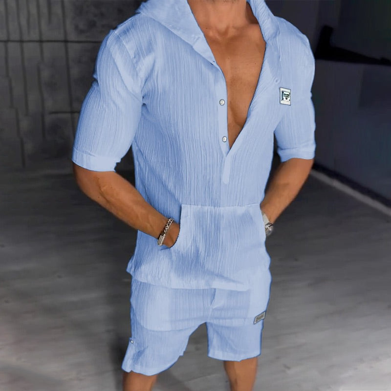 🔥53 % de réduction🔥Sweatshirt à capuche décontracté 2 pièces