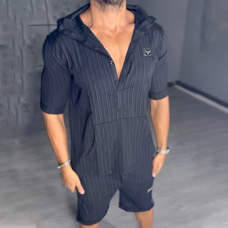 🔥53 % de réduction🔥Sweatshirt à capuche décontracté 2 pièces