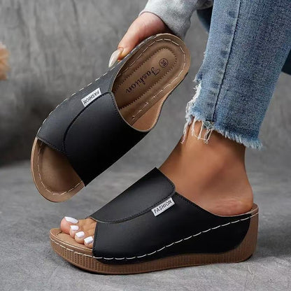💥Sale 49% off🔥Casual Wedge Slide sandales pour femmes