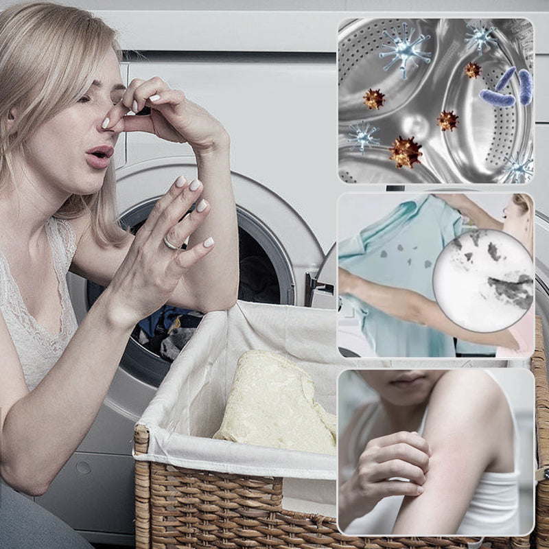 ⏳Spécial à durée limitée⏰ Nettoyant pour machine à laver – Efficace et pratique pour un linge propre 💧🌟