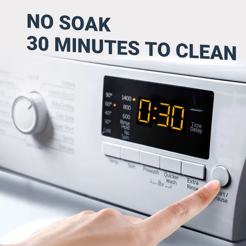 ⏳Spécial à durée limitée⏰ Nettoyant pour machine à laver – Efficace et pratique pour un linge propre 💧🌟