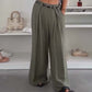 🎁Vente rapide 49% RÉDUCTION🔥Pantalon léger à volants et jambes larges pour femme