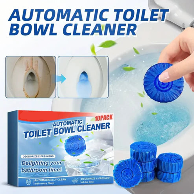 Krazy Clean Nettoyant pour cuvette de toilette, nettoyant pour cuvette de toilette, nettoyant de cuvette de toilette, parfum frais longue durée, rafraîchit automatiquement les toilettes (1 pièce Krazy Clean Nettoyant pour cuvette de toilette, nettoyant pour cuvette de toilette, nettoyant de cuvette de toilette, parfum frais longue durée, rafraîchit automatiquement les toilettes (1 pièce
