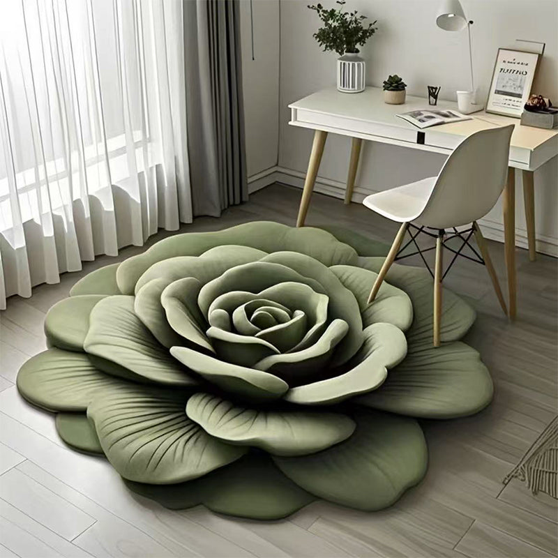 🏠Nouveaux produits 2025🔥Tapis de sol Floral Plush & Diatomaceous Earth