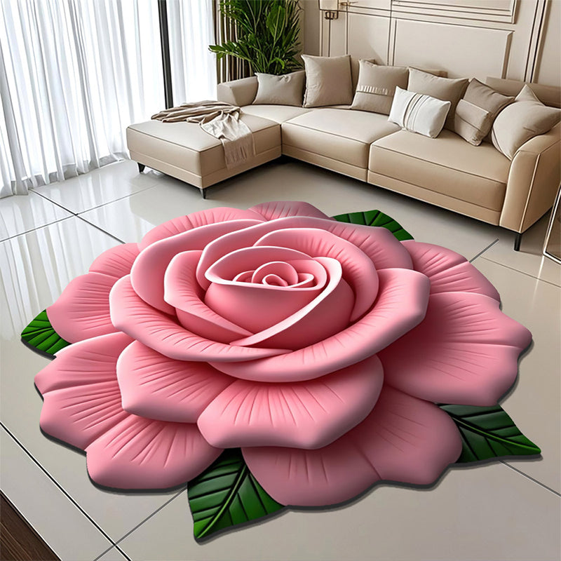🏠Nouveaux produits 2025🔥Tapis de sol Floral Plush & Diatomaceous Earth