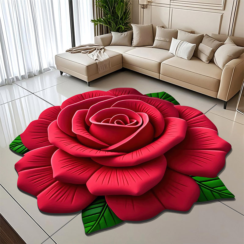🏠Nouveaux produits 2025🔥Tapis de sol Floral Plush & Diatomaceous Earth