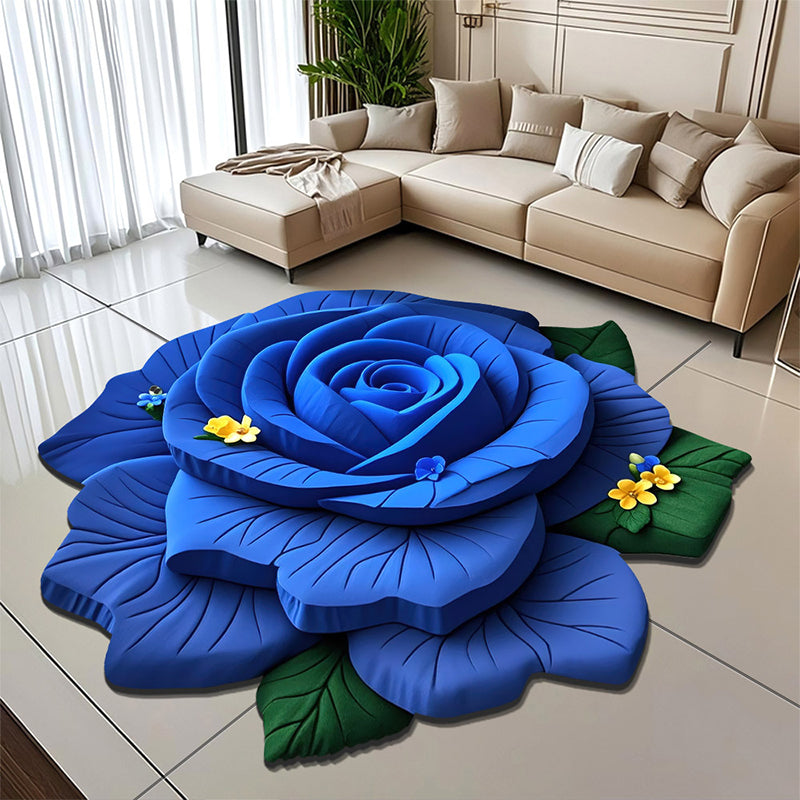 🏠Nouveaux produits 2025🔥Tapis de sol Floral Plush & Diatomaceous Earth