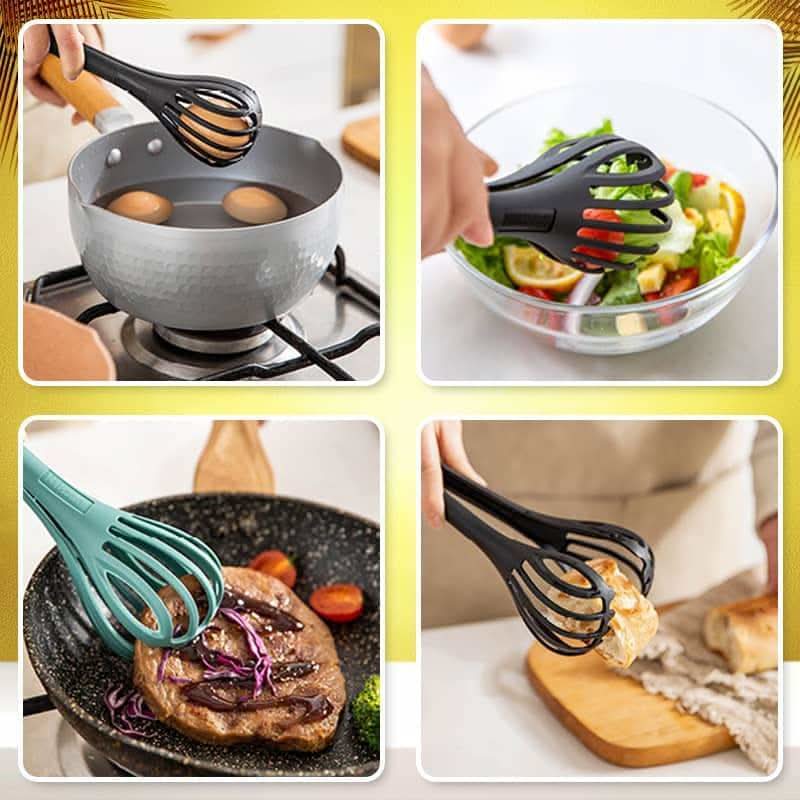⏳Offre à durée limitée : 50 % de réduction💥Pince à aliments et fouet 2 en 1