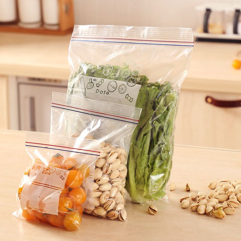 🍏Sacs à fermeture à glissière réutilisables pour aliments