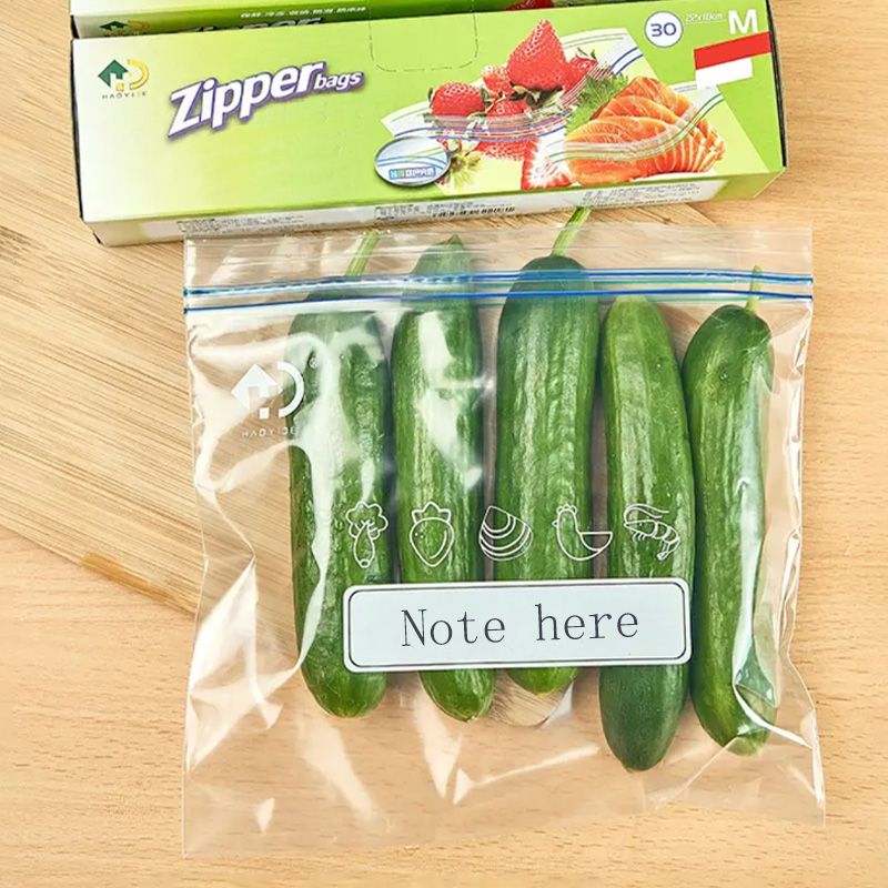 🍏Sacs à fermeture à glissière réutilisables pour aliments