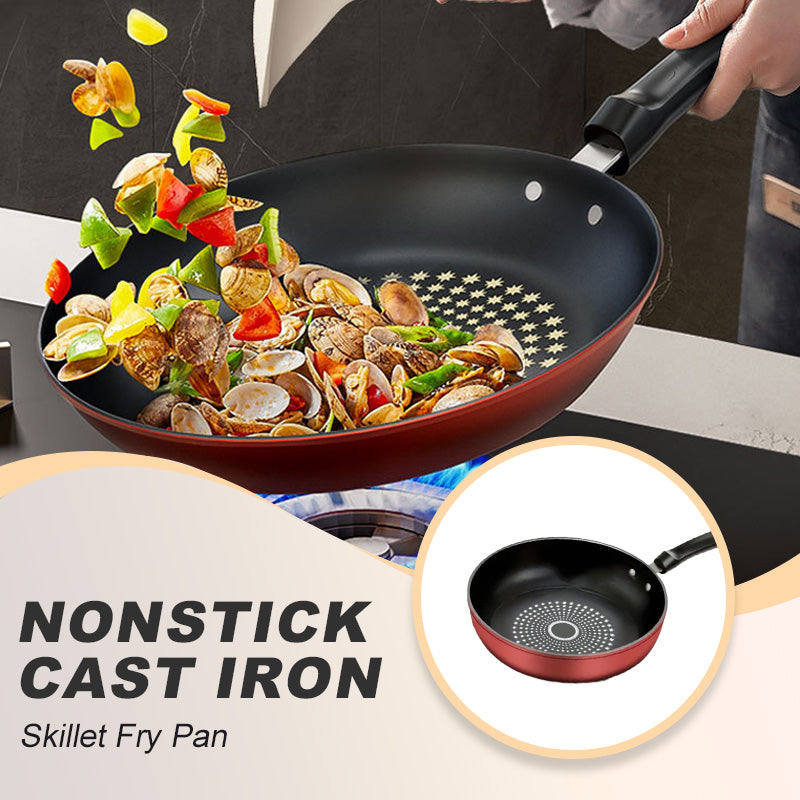 🎁 Vente rapide 49% DE RÉDUCTIONPoêle à frire antiadhésive en fonte🔥Cast Iron Nonstick Skillet Fry Pan