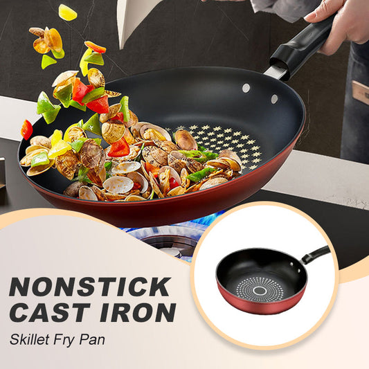 🎁 Vente rapide 49% DE RÉDUCTIONPoêle à frire antiadhésive en fonte🔥Cast Iron Nonstick Skillet Fry Pan