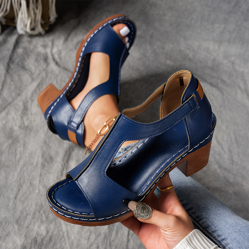 🔥Soldes exceptionnels - Économisez 49 %🔥Sandales à talons hauts pour femmes-Arch Support Sandales pour femmes