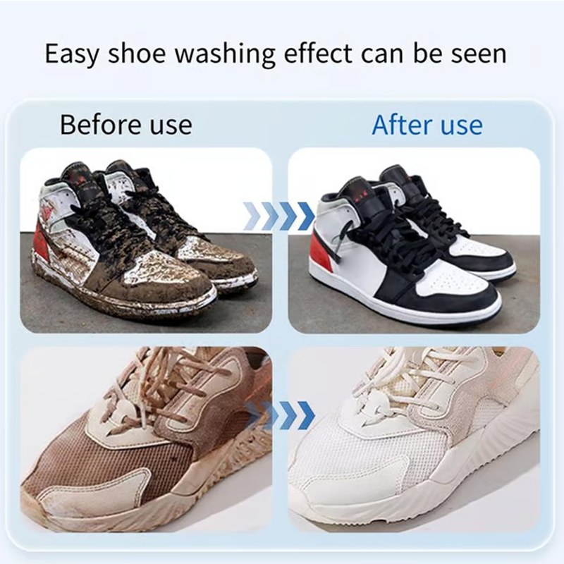 🏆Hot Sale 50 % de réduction⏳Nettoyeur universel portatif à mousse sans rinçage pour chaussures