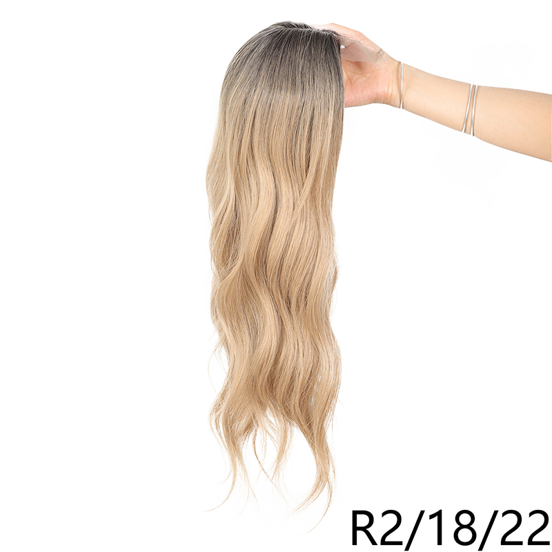 🌸50% de réduction pour une durée limitée👧 Wavy Clip-In Hair Topper avec Bangs pour l'amincissement des cheveux