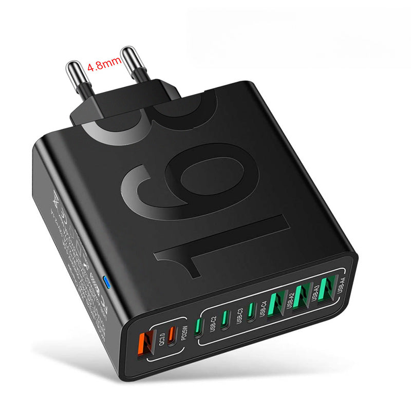 💎 50% DE RÉDUCTION ! 💎 Chargeur Multi-Ports 150W Ultra-Rapide – 8 Ports USB, Charge Simultanée & Protection Intelligente