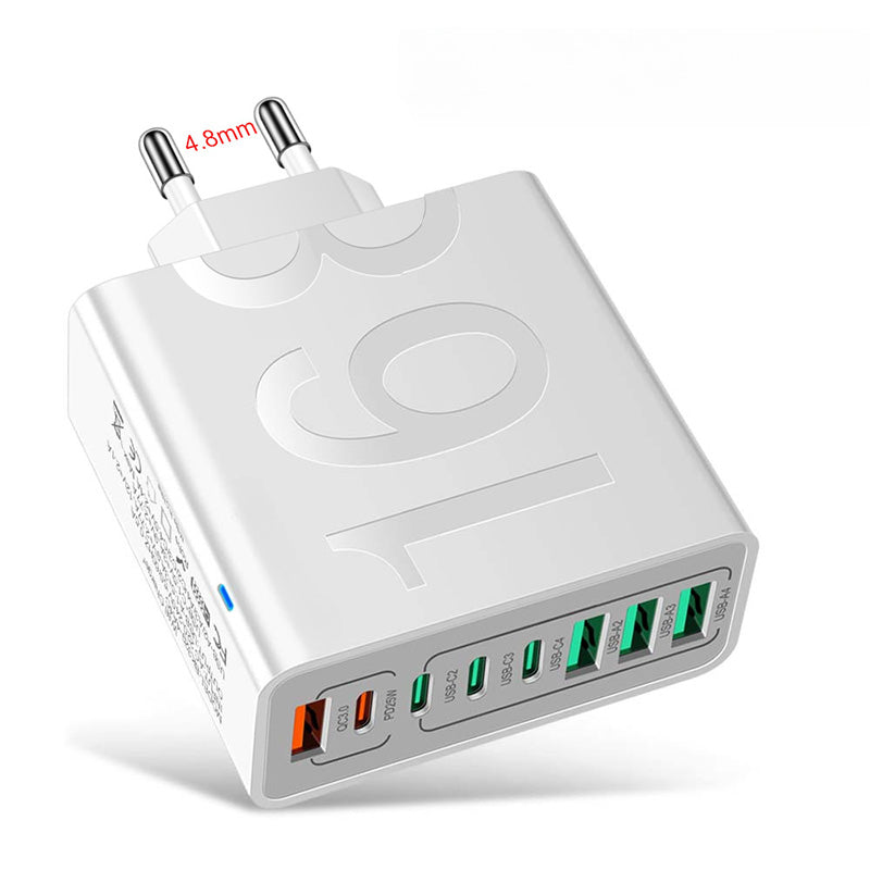 💎 50% DE RÉDUCTION ! 💎 Chargeur Multi-Ports 150W Ultra-Rapide – 8 Ports USB, Charge Simultanée & Protection Intelligente