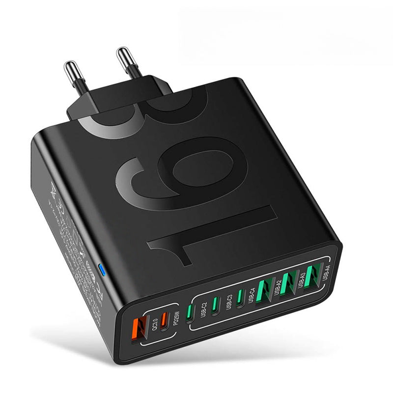 💎 50% DE RÉDUCTION ! 💎 Chargeur Multi-Ports 150W Ultra-Rapide – 8 Ports USB, Charge Simultanée & Protection Intelligente