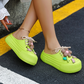 💖SOLDES 2026 : 50 % DE RÉDUCTION🌈Chaussons respirants pour femmes avec décoration florale