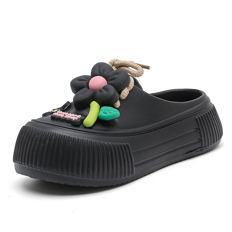 💖SOLDES 2026 : 50 % DE RÉDUCTION🌈Chaussons respirants pour femmes avec décoration florale