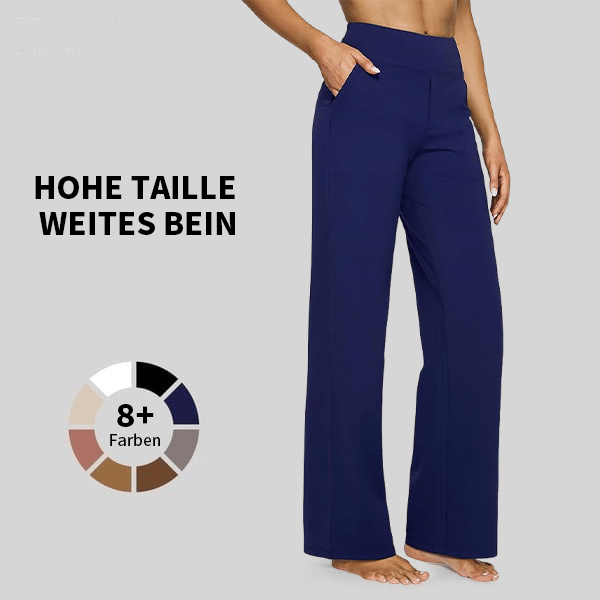 ✨ Dernier jour 50% de réduction 🔥 Pantalon ample à taille haute pour les affaires décontractées et les pantalons de yoga.