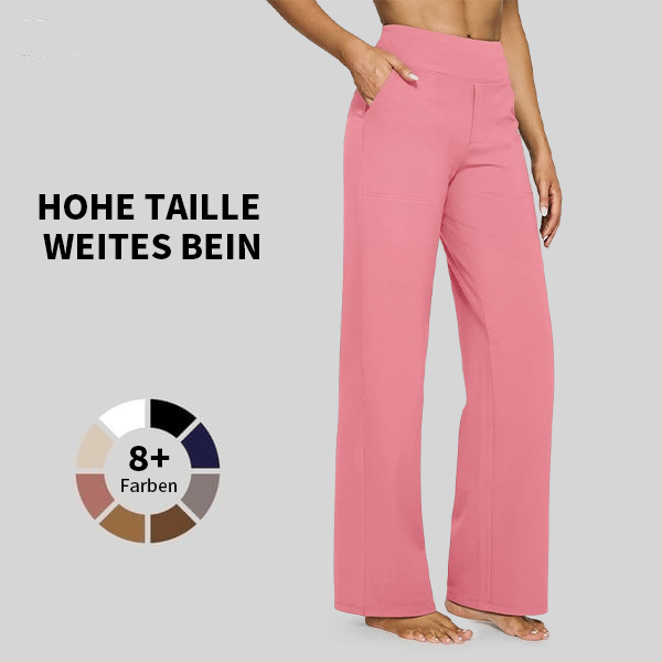 ✨ Dernier jour 50% de réduction 🔥 Pantalon ample à taille haute pour les affaires décontractées et les pantalons de yoga.
