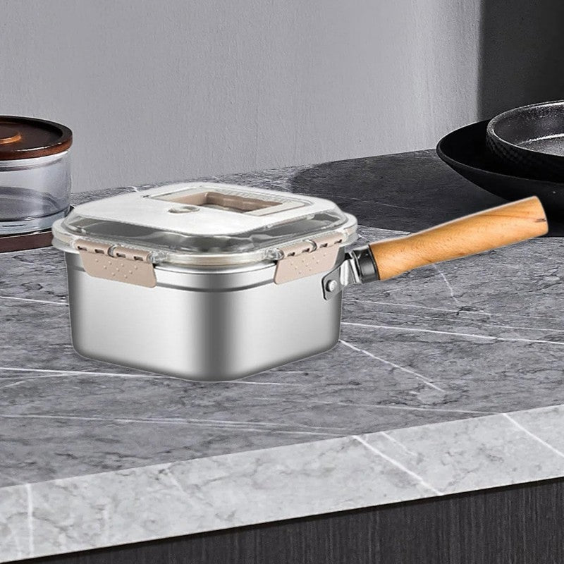 🔥50% de réduction🔥Ensemble de friteuse multifonction – Friteuse, cuiseur, conservation fraîche et lavage de légumes