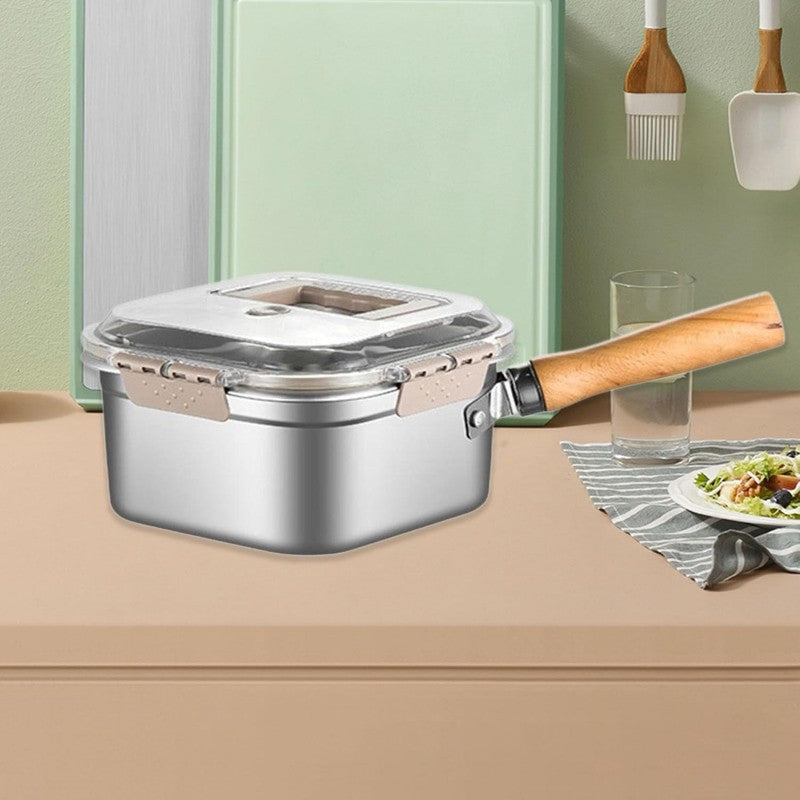 🔥50% de réduction🔥Ensemble de friteuse multifonction – Friteuse, cuiseur, conservation fraîche et lavage de légumes