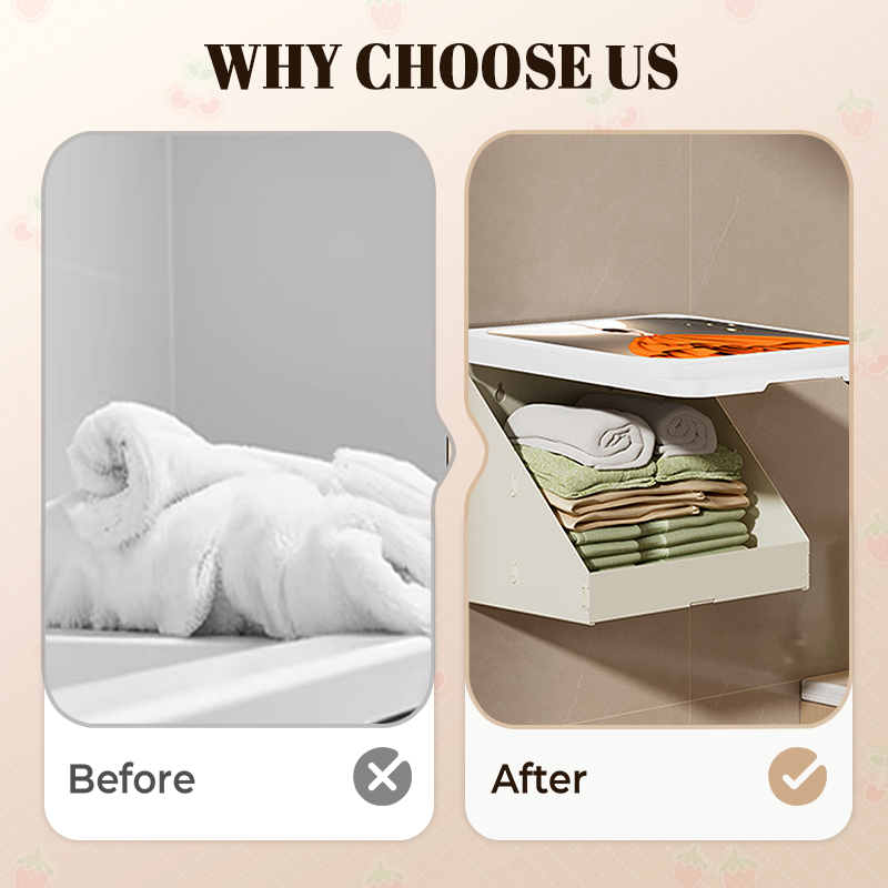 🔥Boîte de rangement étanche pliante et suspendue pour la salle de bain