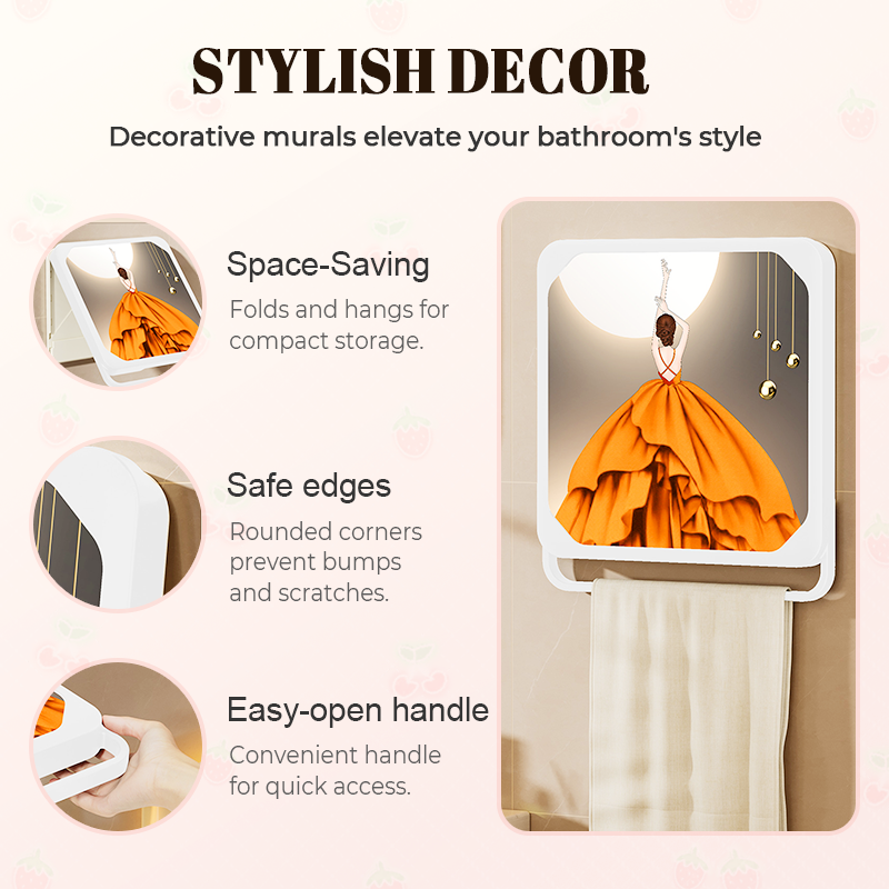 🔥Boîte de rangement étanche pliante et suspendue pour la salle de bain