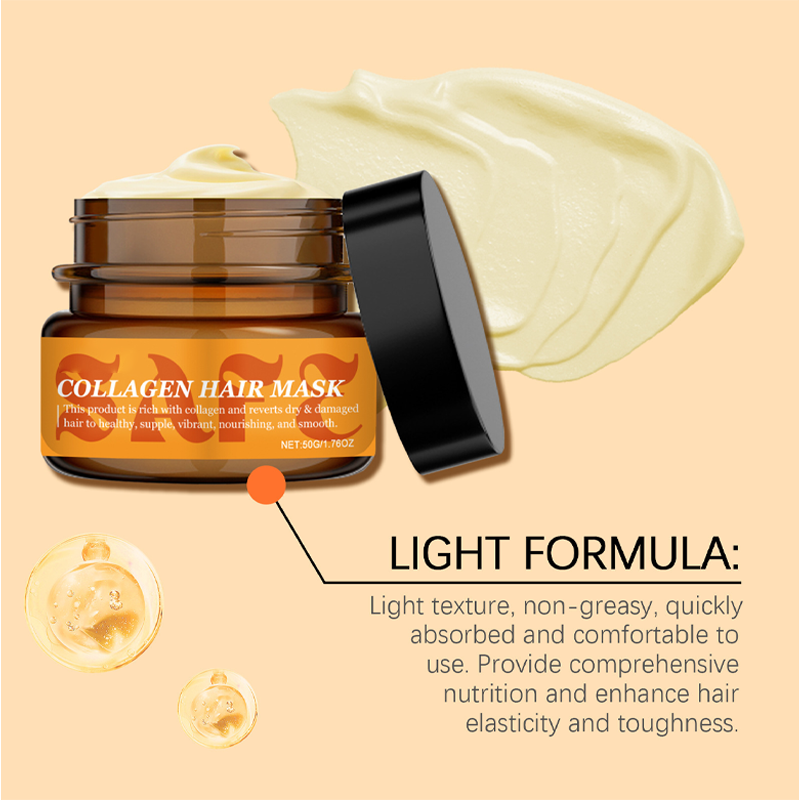 🎁🚀Achetez 3 obtenez 2 gratuit 🌸 Masque de collagène pour cheveux secs et endommagés