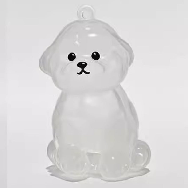 🐶Chien collectionneur de poils Porte-clés breloque boîte de rangement commémorative