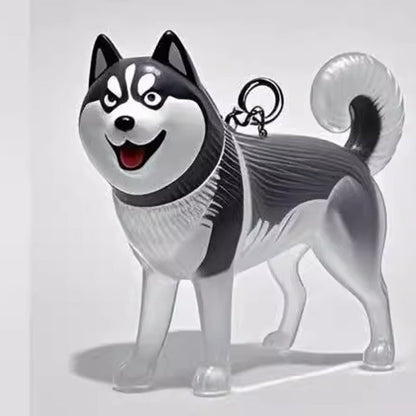 🐶Chien collectionneur de poils Porte-clés breloque boîte de rangement commémorative