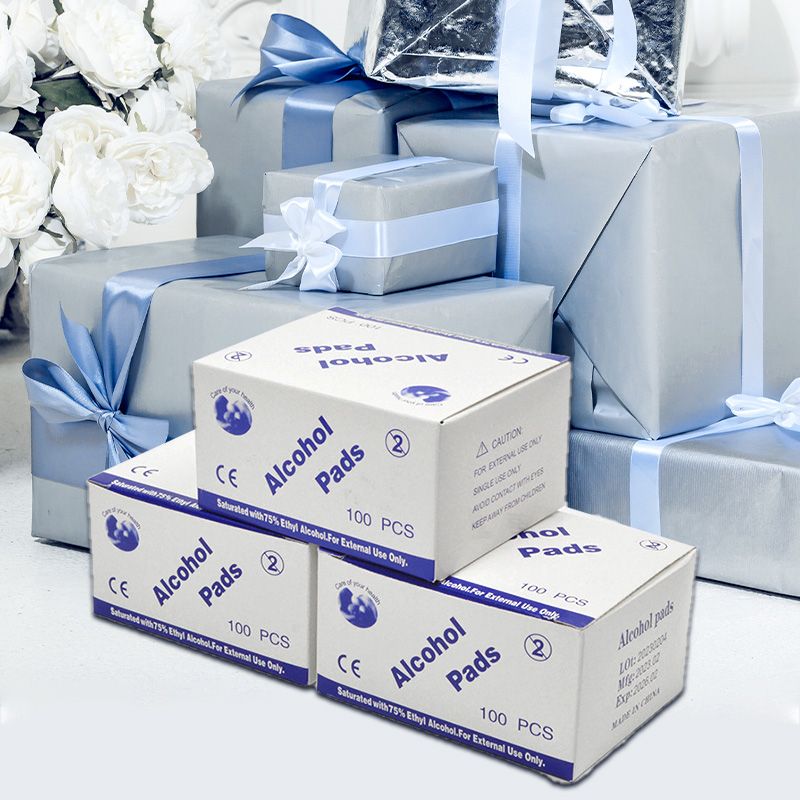 🌟🧼 Disposable alcohol swabs with 75% ethyl alcohol-BUY 2 GET 1 FREE🎁