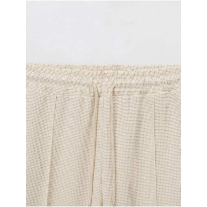 🎊Élégant ensemble pour homme en coton, composé d'une chemise à col et d'un pantalon à cordon