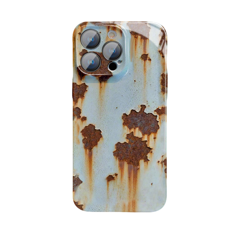🔥2025 NOUVELLE ARRIVEE 🔩Coque rigide Vintage Rust pour iPhone