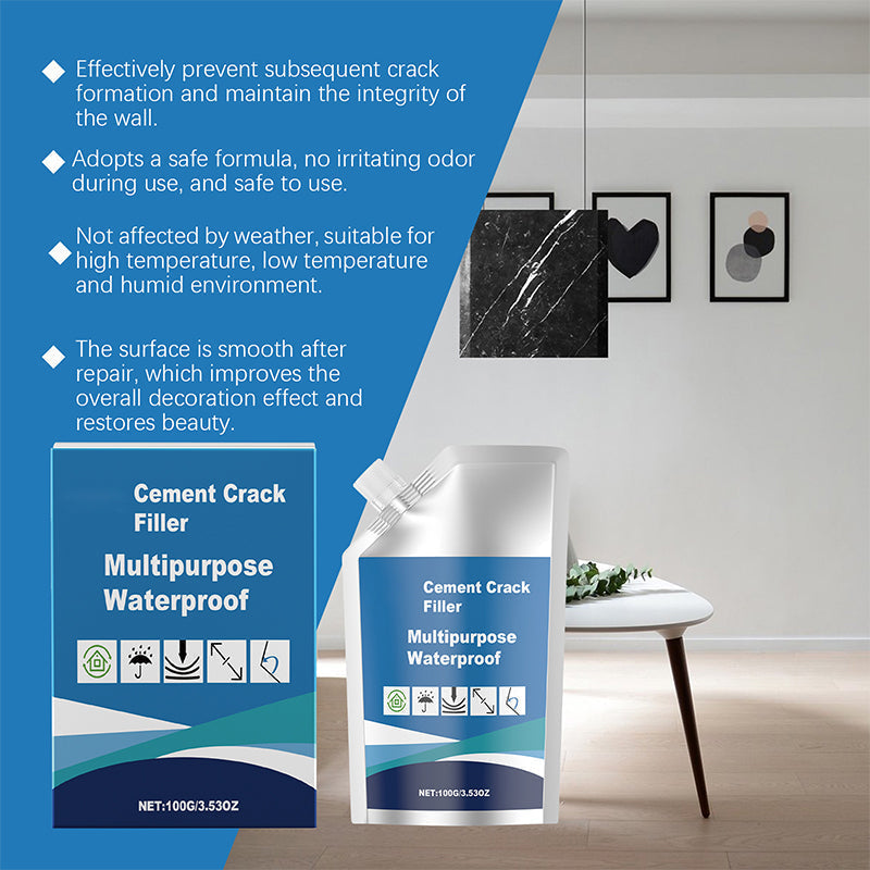 🧱💧 Ciment étanche polyvalent – Colmate toutes les fissures !