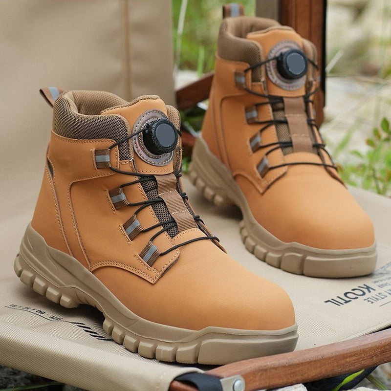 🔥Livraison gratuite - Bottes de sécurité S3 antidérapantes et légères pour unisexe, ✅👍 avec pointes résistantes aux chocs, fonction anti-écrasement et anti-compression