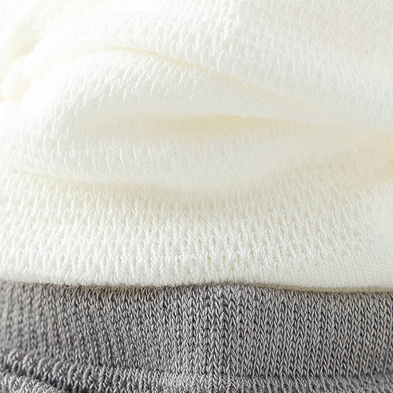 Chaussettes respirantes en maille unie pour hommes