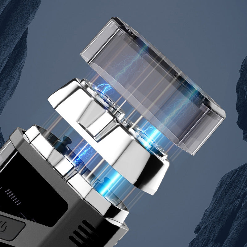 Mini rasoir électrique transparent - Étanche IPX7