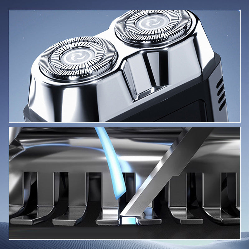 Mini rasoir électrique transparent - Étanche IPX7