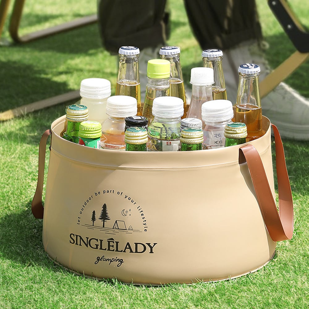 🏆Vente flash⚡Bac de voyage pliable – Seau pliable portable pour le camping, la lessive et les bains de pieds