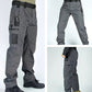 Pantalon cargo pratique pour hommes avec plusieurs poches