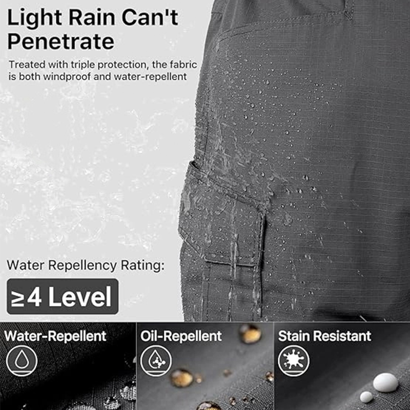 Pantalon cargo pratique pour hommes avec plusieurs poches