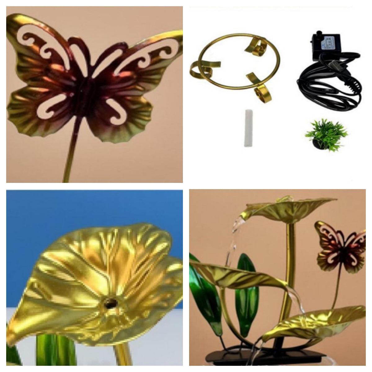 🔥2025 Vente chaude 🔥 Ornement de luxe créatif en forme d'aquarium avec lotus