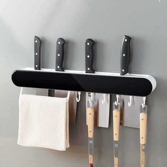 Organisateur mural multifonctionnel pour couteaux et outils