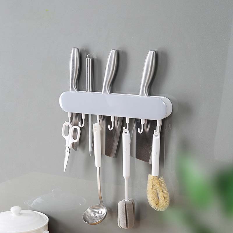 Organisateur mural multifonctionnel pour couteaux et outils